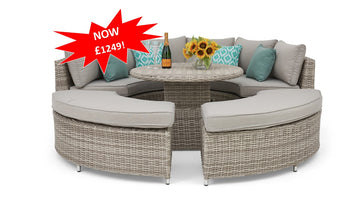 #3028 - ☀️ Havana Large Modular Daybed – The Ultimate Outdoor All-Rounder!